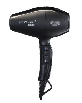 Фен COIF*IN EKekaRi черный 2400 Вт, ионизация 3 насадки /Италия — внешний вид