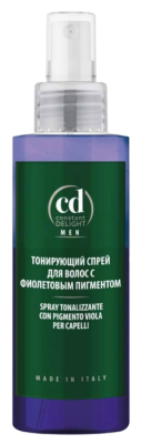 Спрей с фиолетовым пигментом,тонирующий 150 мл Barber — внешний вид