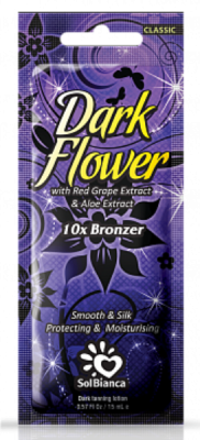 Крем д загара Dark Flower 15мл 10x Bronzers