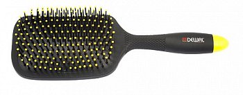 Щетка массаж BANANA Black прямоуг.,пласт.штифт,13 рядов 