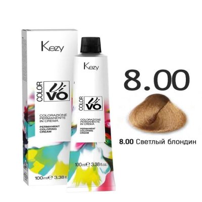 8,00 Светлый блондин 100мл Color Vivo — внешний вид