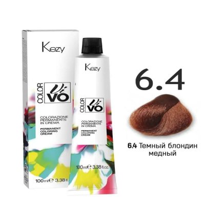 6,4 Темный блондин медный 100мл Color Vivo — внешний вид
