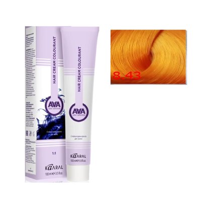 8,43 светлый медно-золотистый блондин 100мл