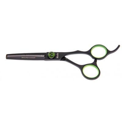 Ножницы филир 5,50 36 зуб black&green PBS-R10T/R10T5536 черн,мат,эргоном,несъемн упо — внешний вид