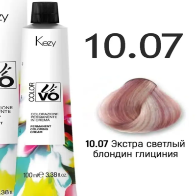 10,07 Экстра светлый блондин глициния 100мл Color Vivo — внешний вид
