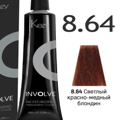 8,64 Светлый красно-медный блондин 100мл СНЯЛИ — внешний вид