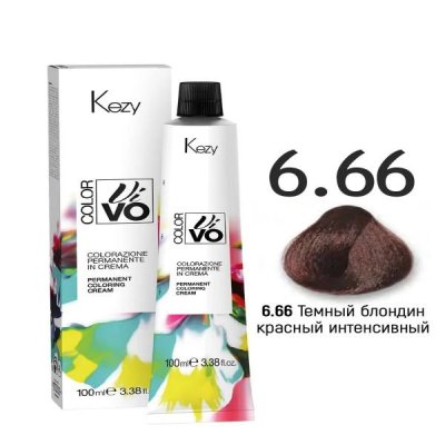 6,66 Темный блондин красный интенсивный 100мл Color Vivo — внешний вид