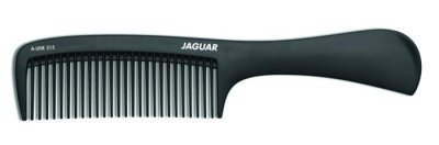 Гребень JAGUAR с рукояткой 20,3см черн антист — внешний вид