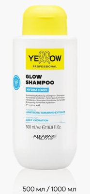 Шампунь д.придания блеска волосам HYDRA CARE GLOW SHAMPOO 500 мл YE — внешний вид