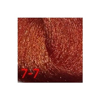 7,7 Стойкая крем краска Средний русый медный 60мл