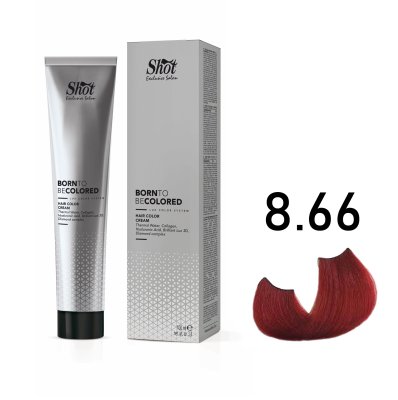 8,66 светлый блонд интенсивно-красный 100мл