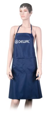 Фартук мастера д стрижки и окр синий 84*116см нейлон DEWAL