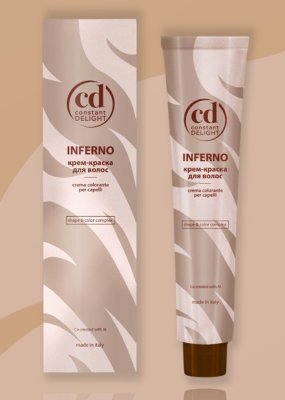 8,65 светло-русый шоколадно-золотистый 100мл INFERNO CD